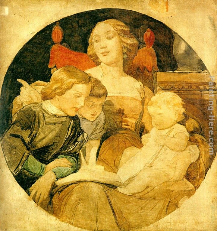 Paul Delaroche A Family Scene
